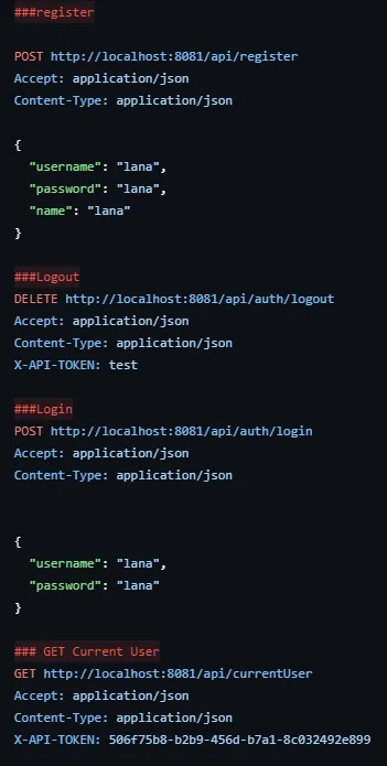 Backend API Kontak