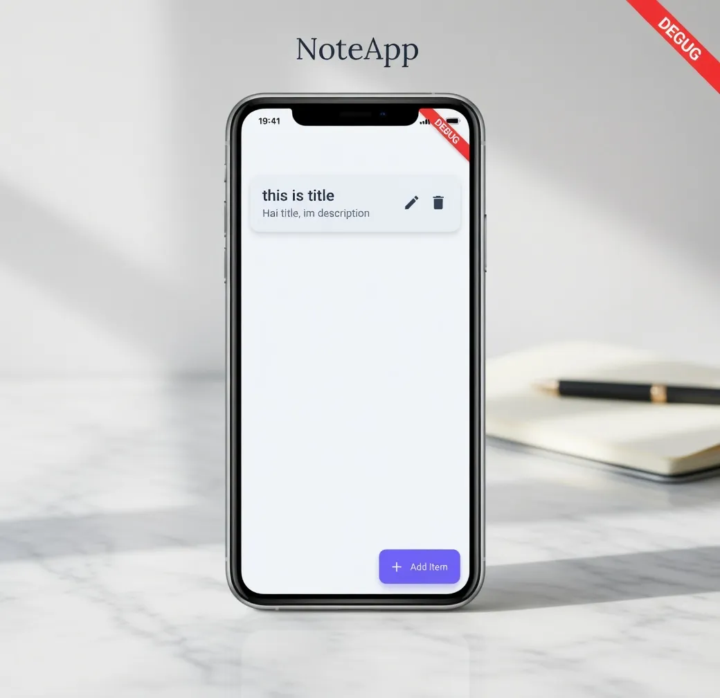 Aplikasi Catatan Flutter
